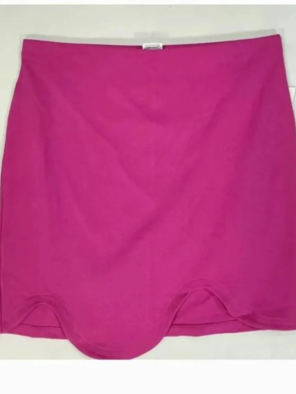 NWT Pink Sammy B for Target High-Rise Scuba A-Line, wavy structured skirt 4X